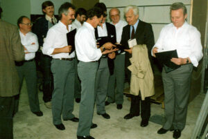 1987 sang der Männerchor vor über 5000 Teilnehmern beim 22. Evangelischen Kirchentag in Frankfurt. Richard von Weizsäcker war von dem Gesang so angetan, dass er dem Chor einen Besuch in der Garderobe abstattete.
